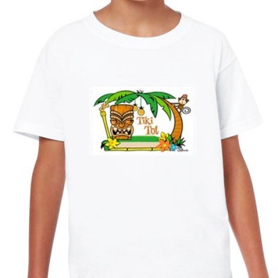 ¡SUPER OFERTA! Camiseta Niño Blanca Tiki Tot