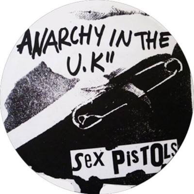 Chapa Sex Pistols Anarchy In The Uk