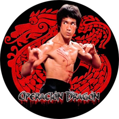 Imán Bruce Lee Operación Dragón