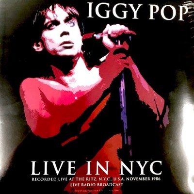 IGGY POP Live In NYC (LP)