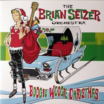 THE BRIAN SETZER O. Boogie Woogie Christmas (LP)