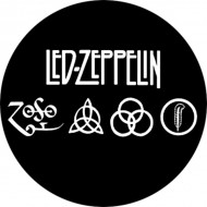 Chapa Led Zeppelinn Logo