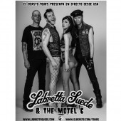 Póster Labretta Suede & The Motel 6 2014