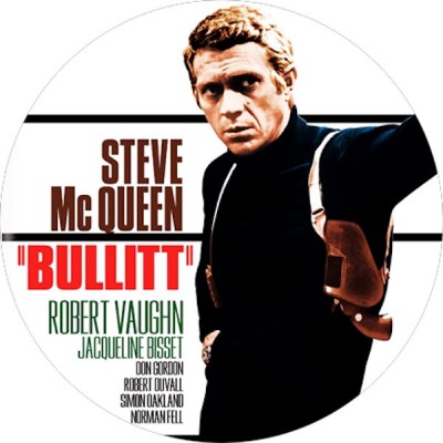 Steve McQueen Bullitt Badge
