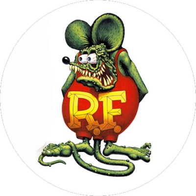 Rat Fink Badge