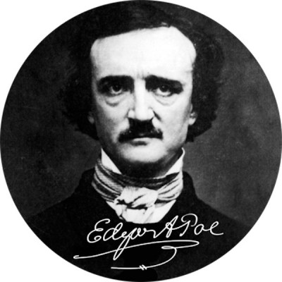 Edgar Allan Poe Badge