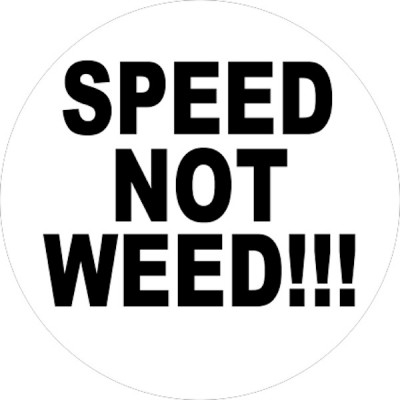 Speed Not Weed!!! Magnet