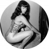 Bettie Page Badge
