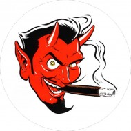 Devil Head Badge