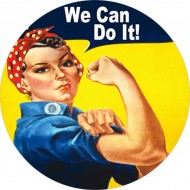 We Can Do It! Badge