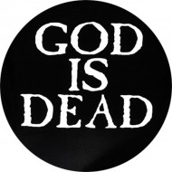 God Is Dead Badge