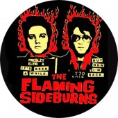 The Flaming Sideburns Badge