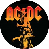 Ac/Dc Bonfire Badge