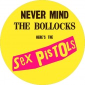 Sex Pistols Never Mind The Bollocks badge