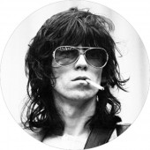 Keith The Rolling Stones Richards badge