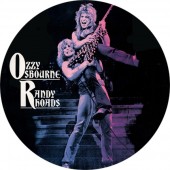 Ozzy Osbourne & Randy Rhoads Badge Magnet