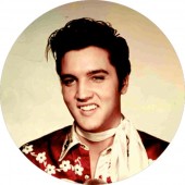 Elvis Presley 50s Badge