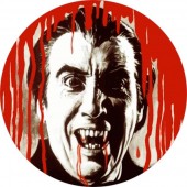 Christopher Lee Dracula Badge