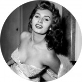 Sophia Loren Badge