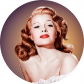 Rita Hayworth Badge