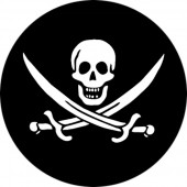 Pirate Skull Badge