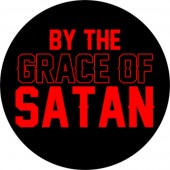 By The Grace Of Satan Badge